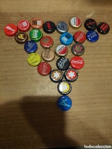 Collecting other Bottles and Drinks: 26 chapas refrescos y cerveza española